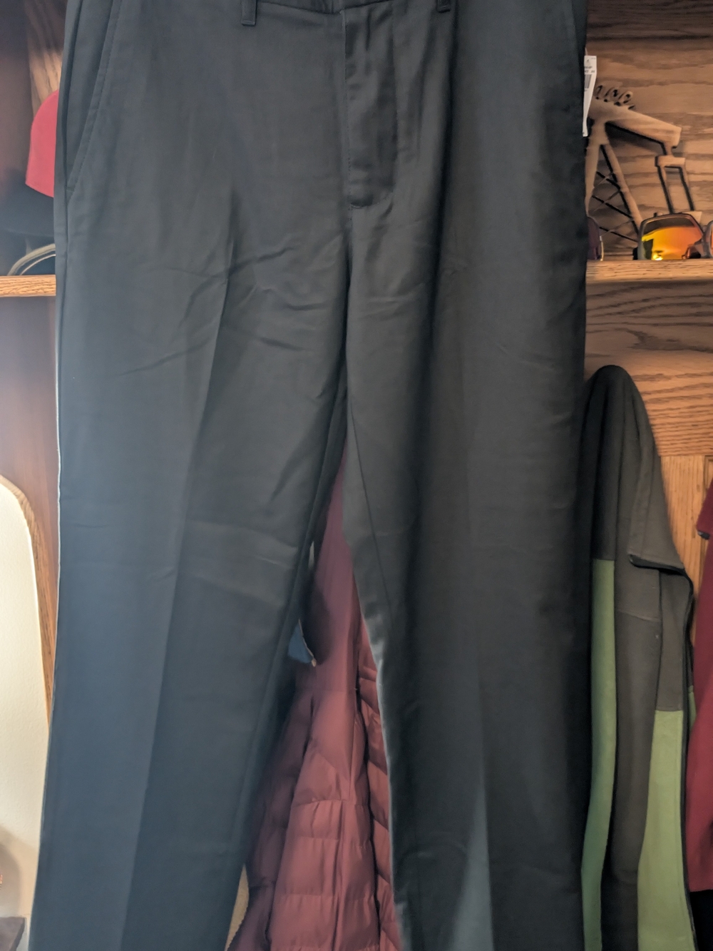 Old Navy Men's Black Dress Slacks 34x32